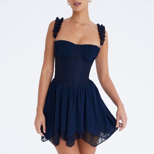 Mini abito mistress rocks navy - abito,