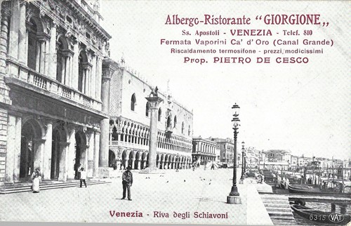 Venezia riva degli schiavoni - venezia,