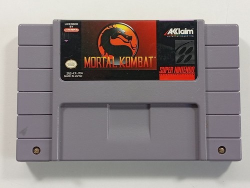 Mortal kombat super nintendo - kombat,