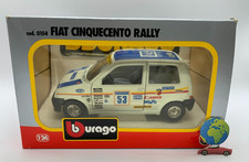 Bburago Fiat 500 rally 1992