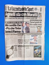 GAZZETTA DELLO SPORT 12 GIUGNO 1999 ZACCHERONI-FERRARI-IRVINE-PANTANI-LUNA ROSSA
