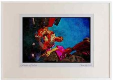 Cornice acquerello Car Racing