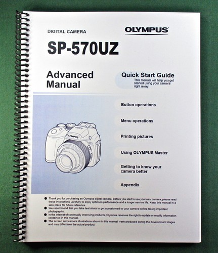 Olympus 570uz manuale - sp-570uz,
