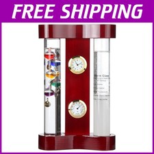 Termometro decorativo Galileo e stazione meteo in vetro tempesta