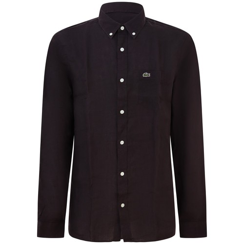 Lacoste camicia marrone - -,