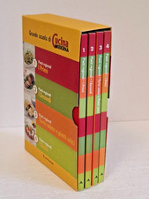 Grande scuola di Cucina Moderna cofanetto con 4 volumi MONDADORI