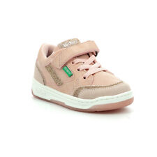 Kickers Sneakers Bambina Kouic con Strappo e Lacci Elastici - 53 (Rosa)