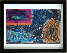 Disegno pastello composizione - disegno,