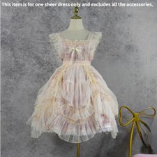 Women Girl Lolita Dress