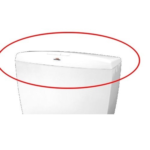 Coperchio bianco cassetta - bianco, wc