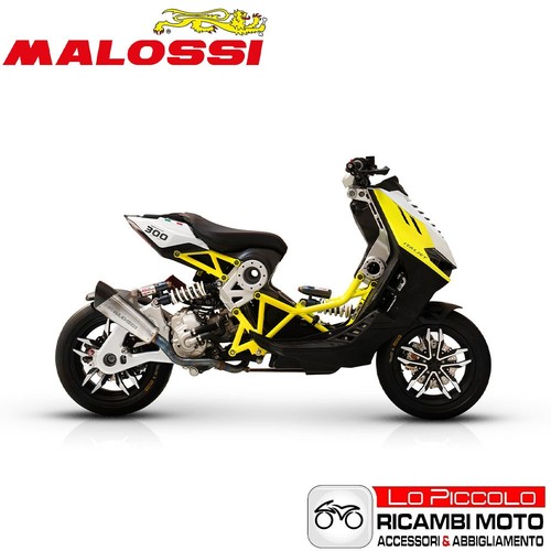 Marmitta scarico inox malossi - inox,