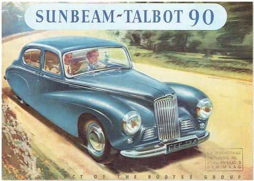 Sunbeam talbot berlina - talbot, &