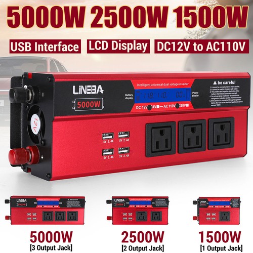Inverter potenza auto 5000w - di,