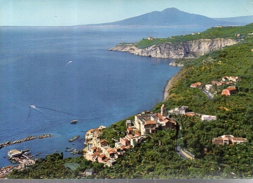 Cartolina massa lubrense dal - massa,