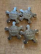 set 4 pz 135mm coprimozzi stella audi a3 a4 a5 a6 a8 borchie 4F0601165N a ragno