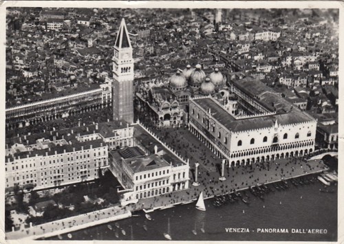 Venezia panorama dall aereo - panorama, dall'aereo