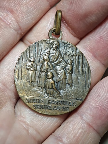 Medaglia votiva gesù con - medaglia,