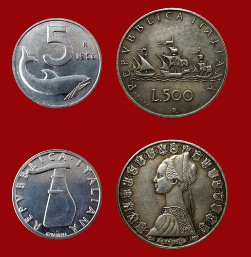Lotto monete 500 lire - lotto,