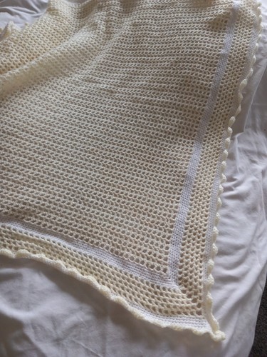 Unique hand crochet baby - , shawl