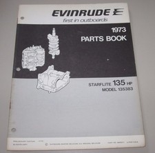 Parts Book Evinrude Starflite