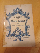 Manon Lescaut Di Puccini