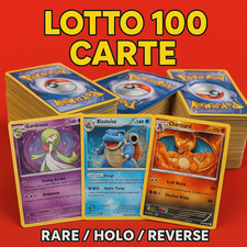 Lotto Pokemon 100 Carte