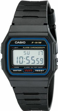 Casio F91W Classic Resin Strap