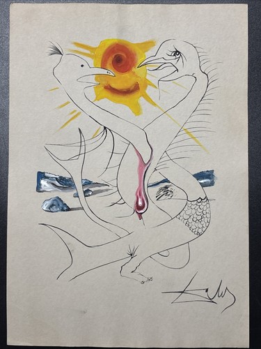 Salvador dali - dali, (handmade)