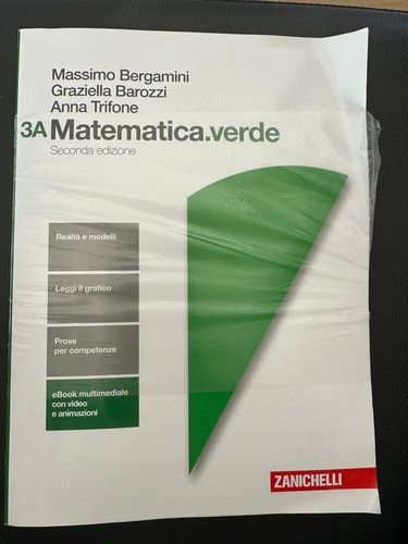Matematica verde volume 3a - volume,