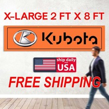Bandiera bandiera Kubota 2x8