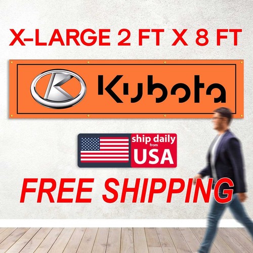 Bandiera kubota 2x8 - kubota,