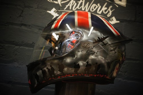 Casco crash matrix aerografato - crash,