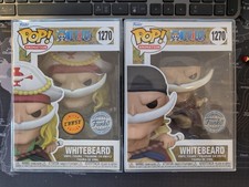 One Piece Funko Pop 1270 Whitebeard Chase + Regular Special Edition Soft Protect