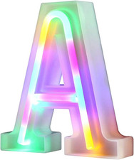 Luci a LED Illuminate, Lettere