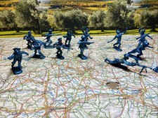 Lotto 14 Soldatini Marca CO MA Made In Italy Anni 80 scala 54 MM