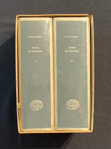 Volumi poesia del settecento - poesia,