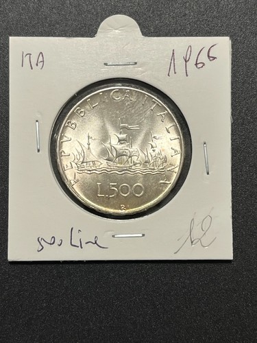 500 lire argento - argento, caravelle