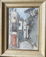 Olio Su Tela Firmato Limone