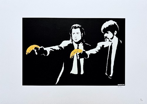 Banksy pulp fiction - pulp,