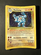 Machamp Holo 8/102 - Set Base Italiano Prima Edizione - Wizards - Carta Pokémon