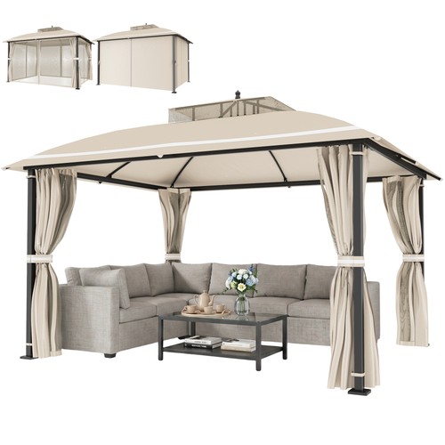 Outsunny gazebo con - outsunny gazebo,