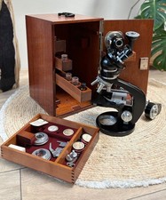 Carl Zeiss Opton Microscopio