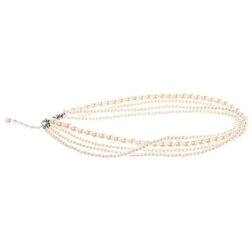 Collana con perle - collana,