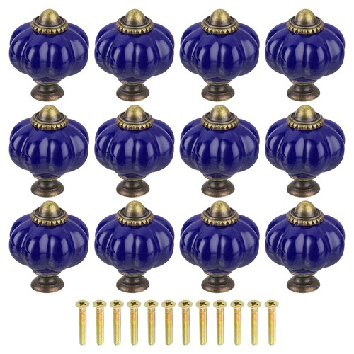 12pcs navy blue pumpkin - navy,