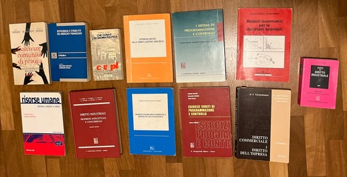 Lotto libri facoltà - libri,