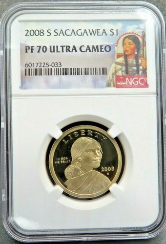 Raro 2008 sacagawea 1 - s, ngc