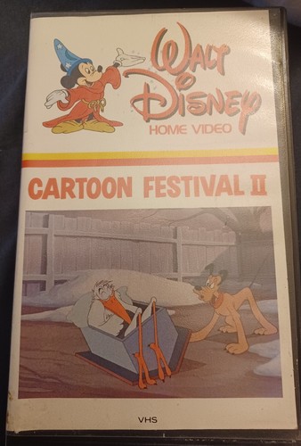 Cartoon festival vhs disney - cartoon,