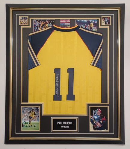 Maglia firmata paul merson - ,
