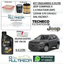 KIT TAGLIANDO FILTRI + OLIO