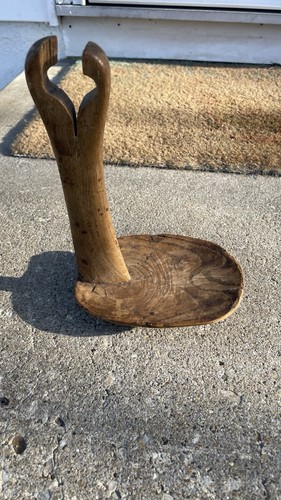 Antica zappa legno raro - in,